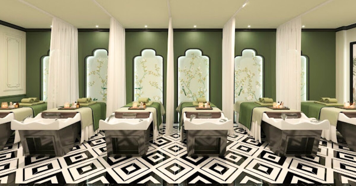 An Mien Spa herbal neck and shoulder massage therapy
