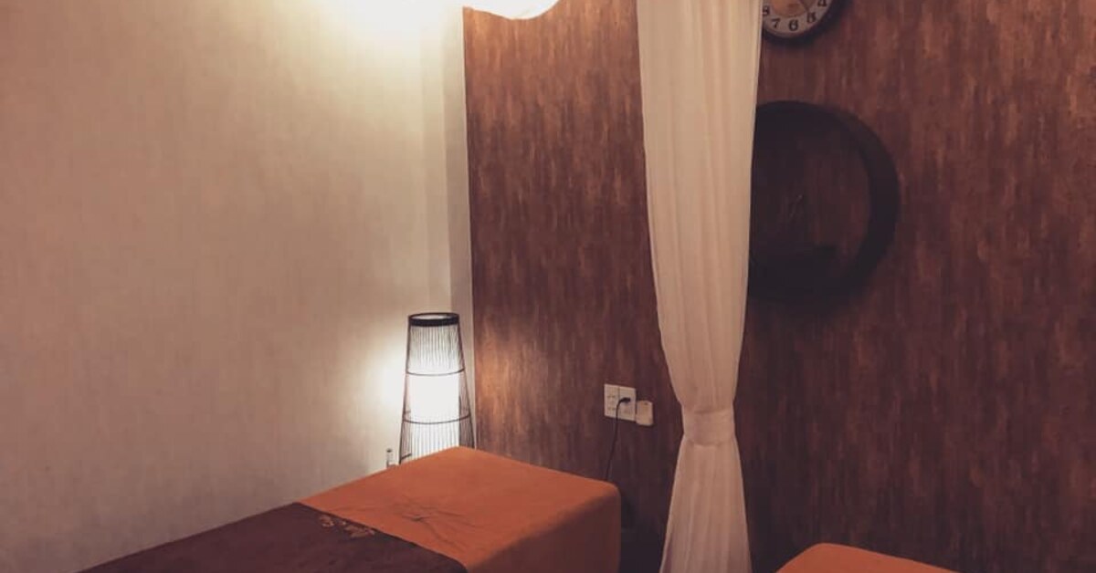 Không gian phòng massage cặp đôi tại Lụa Spa TP.HCM