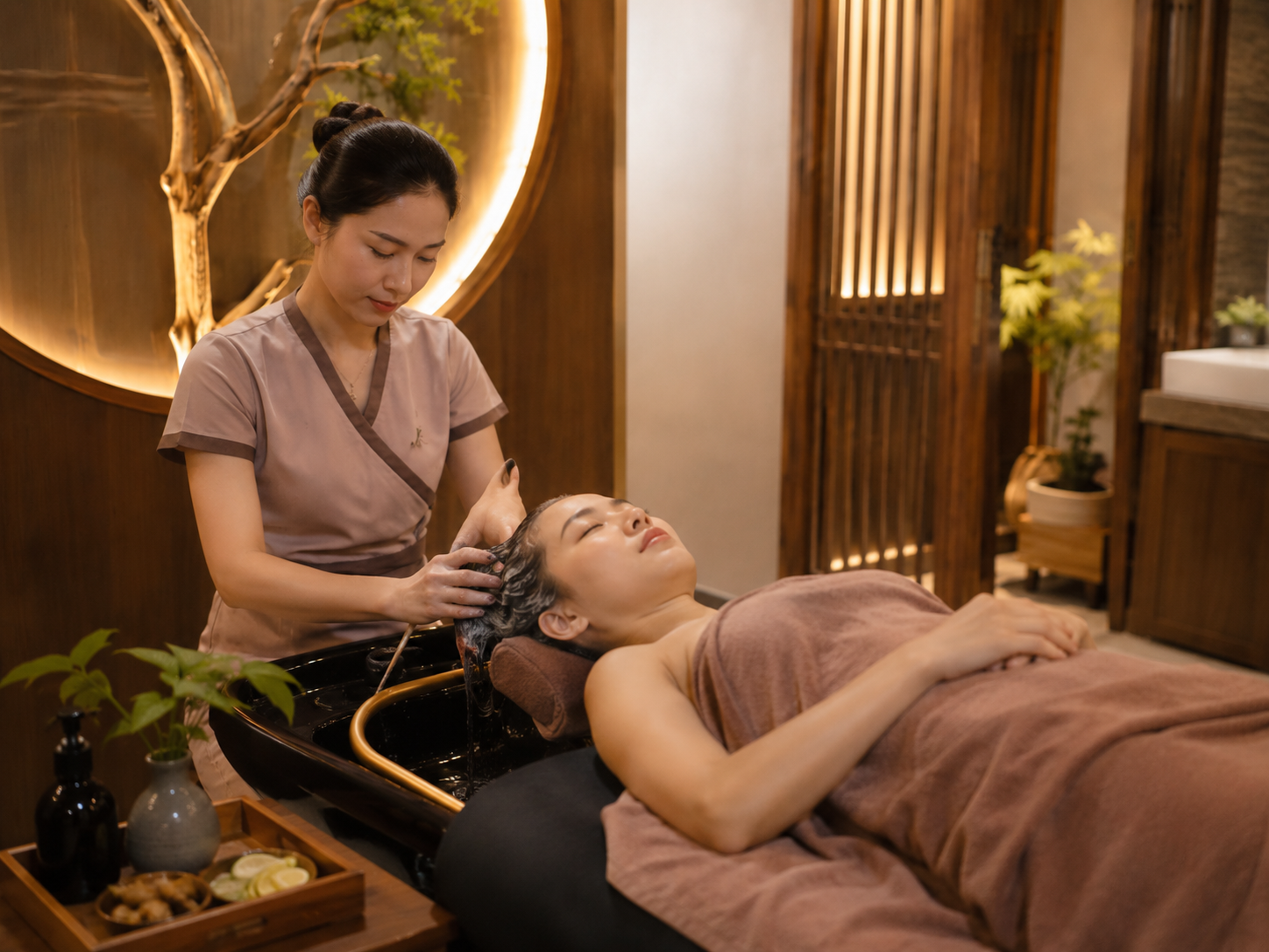 Herbal Hair Wash District 3 Herbal hair wash and massage in District 3